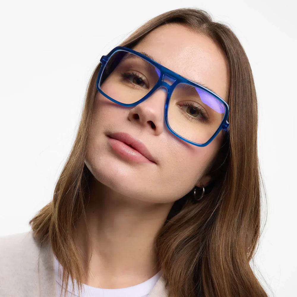 Jake Glossy Electric Blue