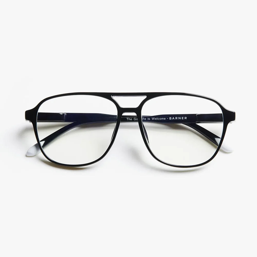 Brad Glossy Black - Lesgleraugu