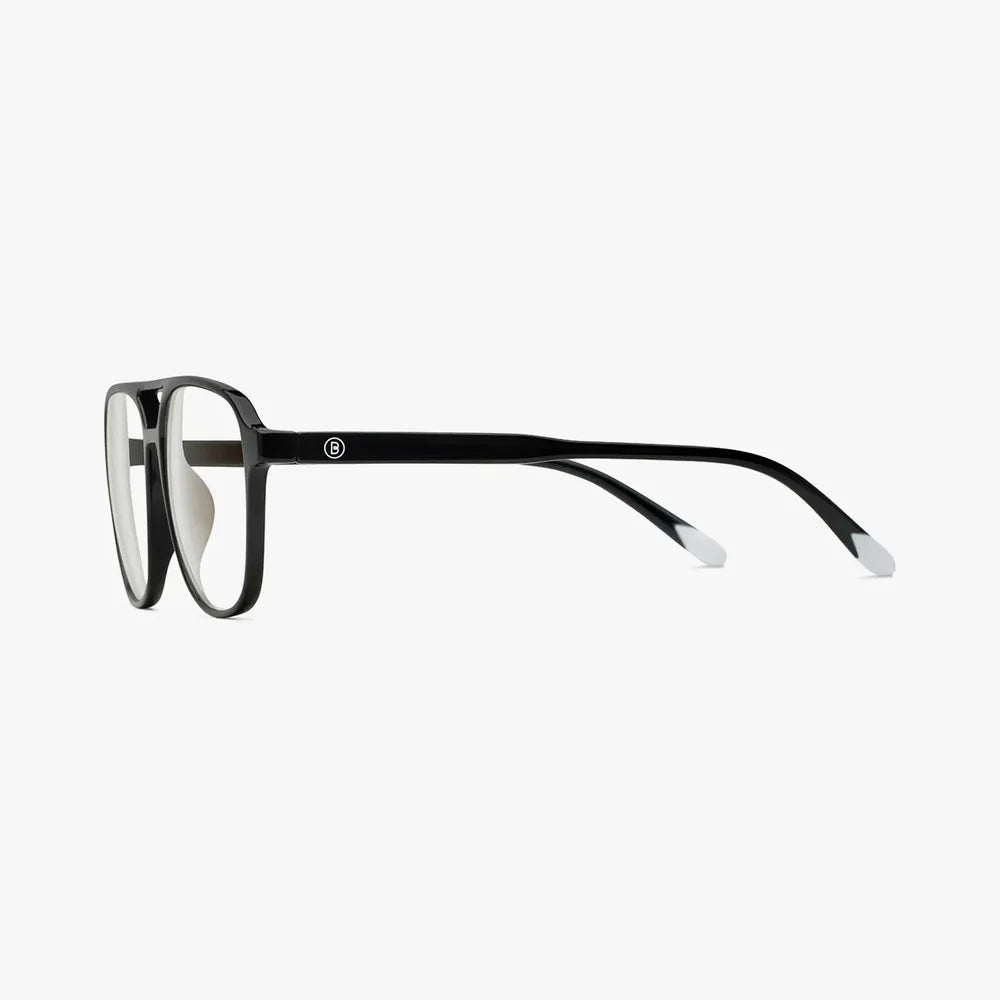 Brad Glossy Black - Lesgleraugu