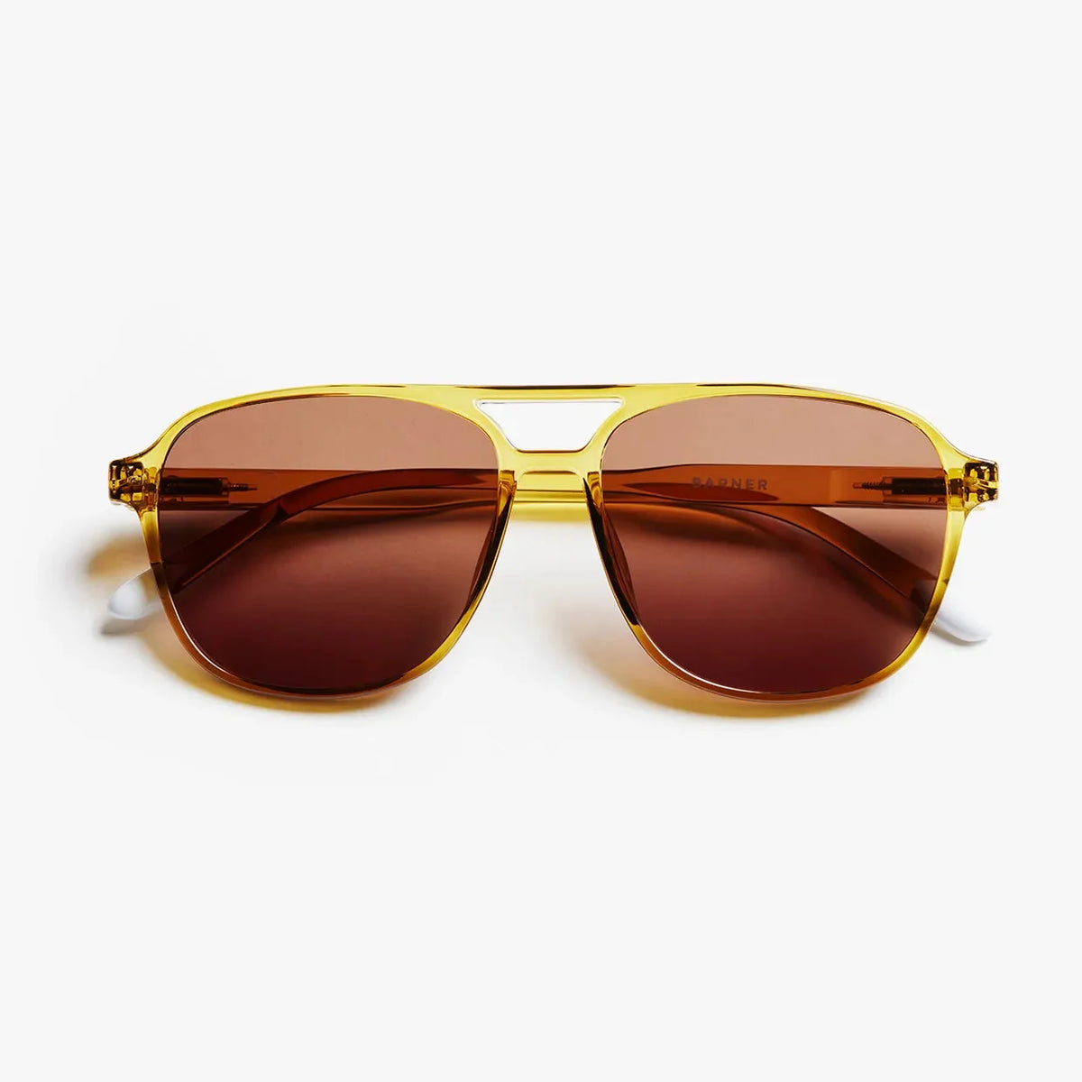 Brad glossy Ecru Olive  sólgleraugu
