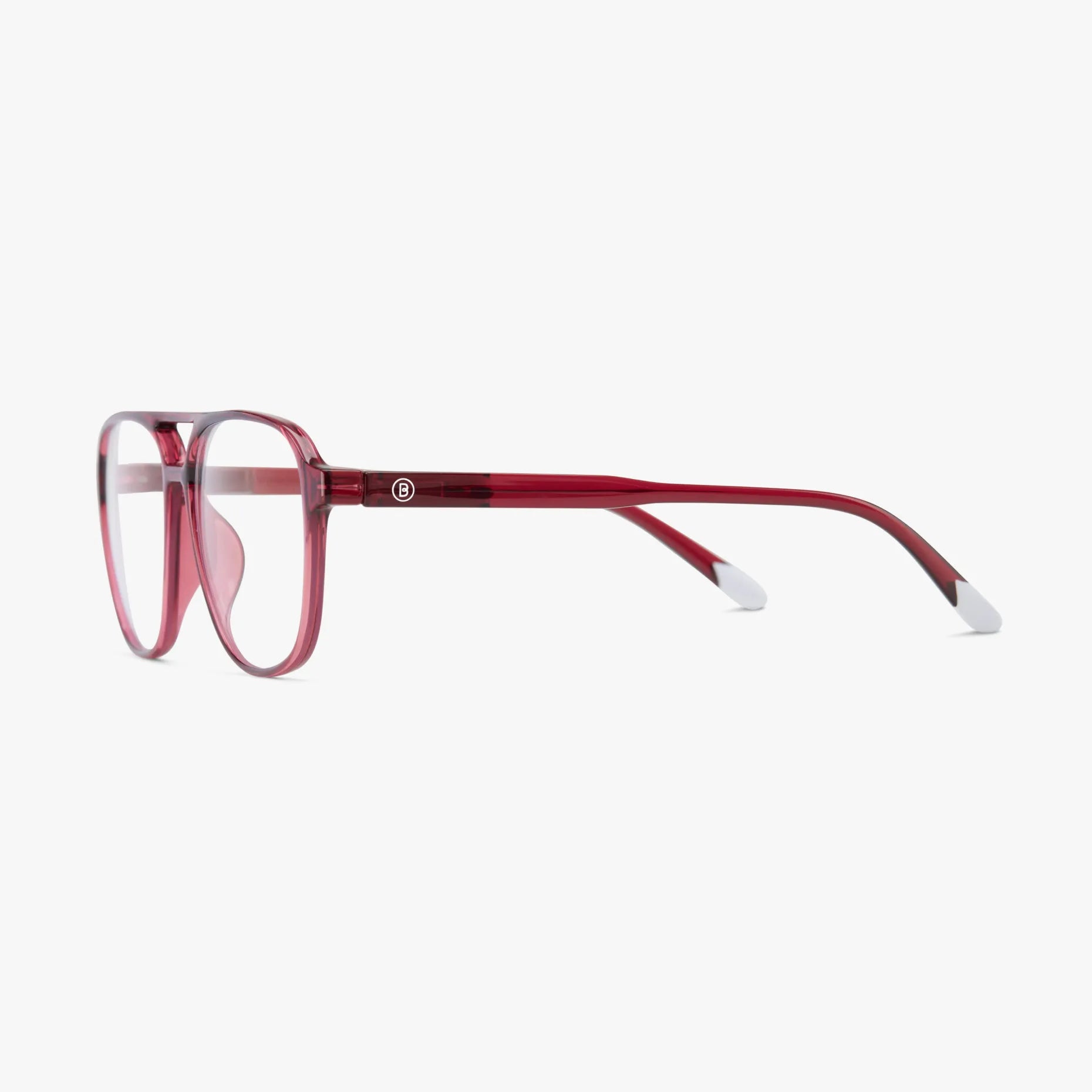 Brad Glossy Cherry - Lesgleraugu