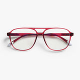 Brad Glossy Cherry - Lesgleraugu