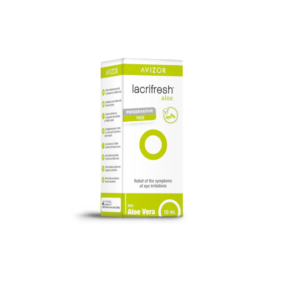 Lacrifresh Aloe Augndropar - 10ml